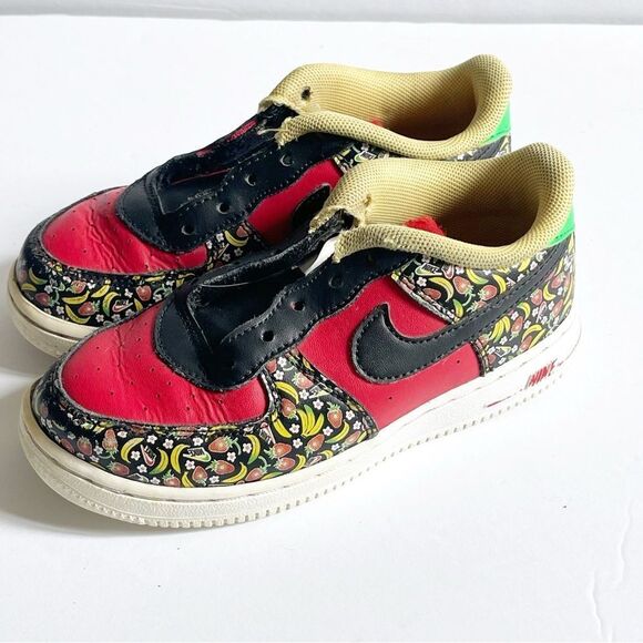 Nike Force 1 TD 'Strawberry Banana' Size 10 - Picture 1 of 6